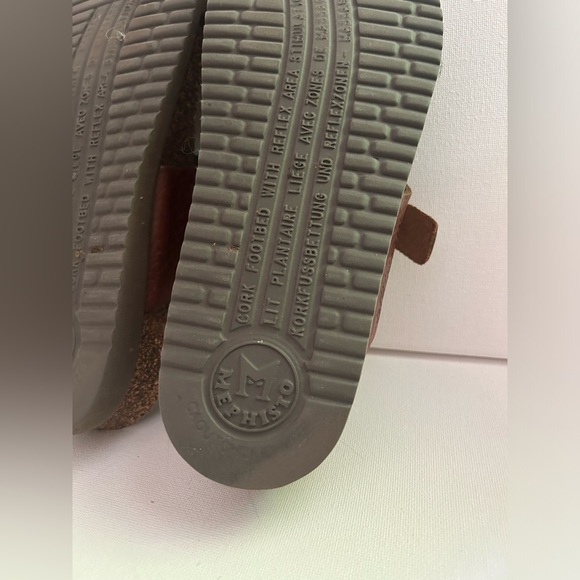 Women’s Brown Leather Mephisto Sandals Size 38 - Picture 12 of 12